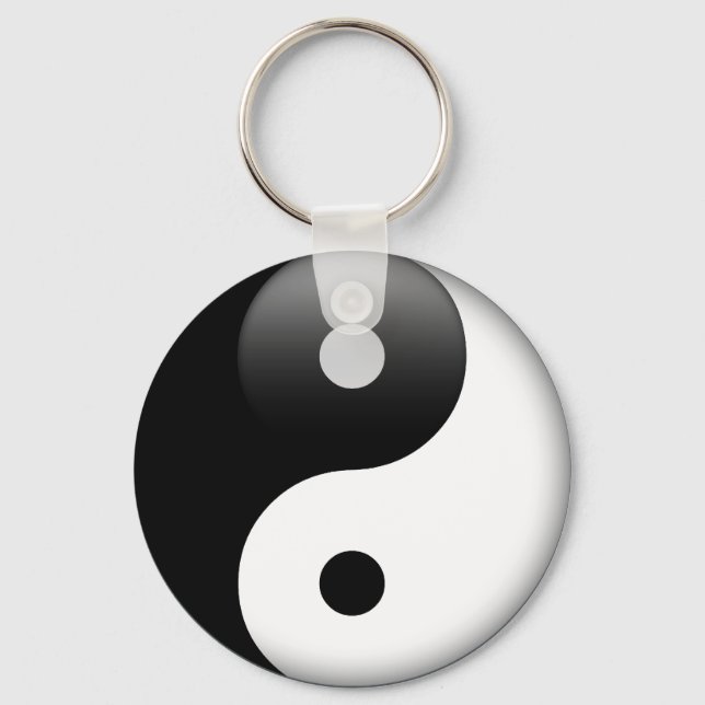 Chaveiro Ying Yang - Yin e Yang Taoism (Frente)