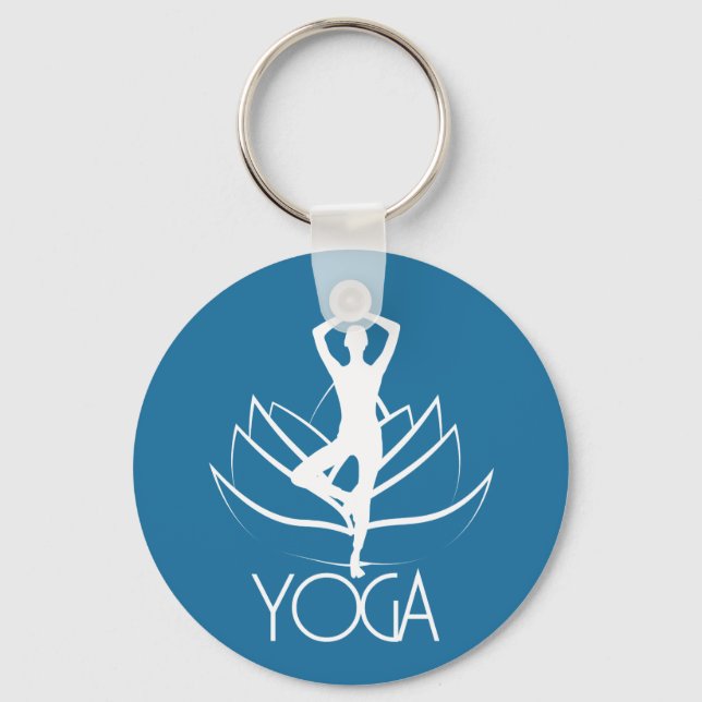 Chaveiro Yoga (Frente)