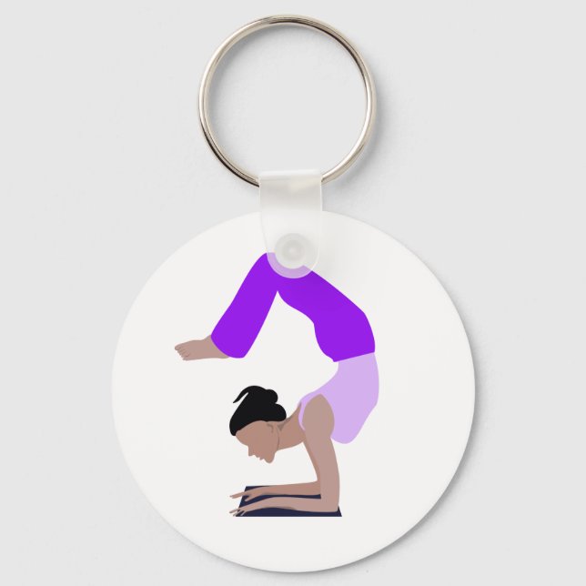 Chaveiro Yoga (Frente)