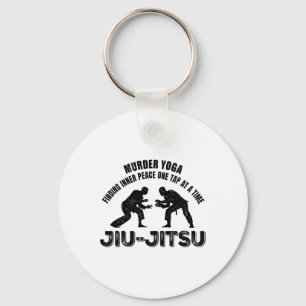 Chaveiro Yoga Assassino Paz Interior Jiu-jitsu Luta Livre E