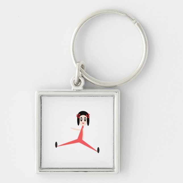 Chaveiro "Yoga Diva" (Frente)