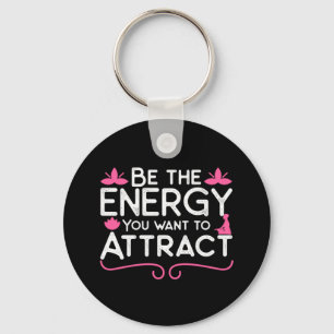 Chaveiro Yoga Lover Seja A Energia Que Você Quer Atrair