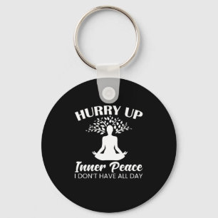 Chaveiro Yoga Lover Yofa Apresse-Se Pela Paz Interna