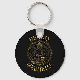Chaveiro Yoga Meditado Profundamente Guerreiro Espiritual
