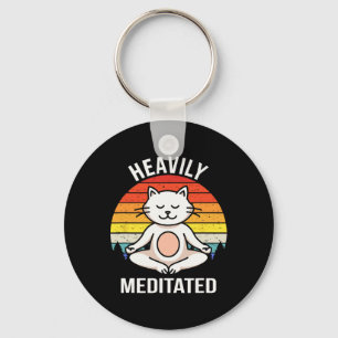 Chaveiro Yoga Meditado Profundamente Meditação Espiritual B