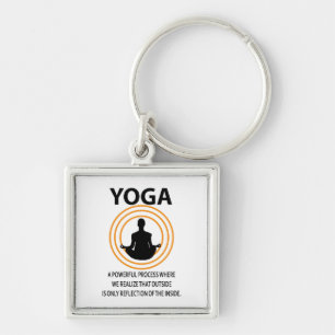 Chaveiro Yoga Meditation Yoga