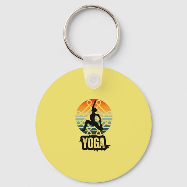 Chaveiro Yoga, Paz interior (Frente)