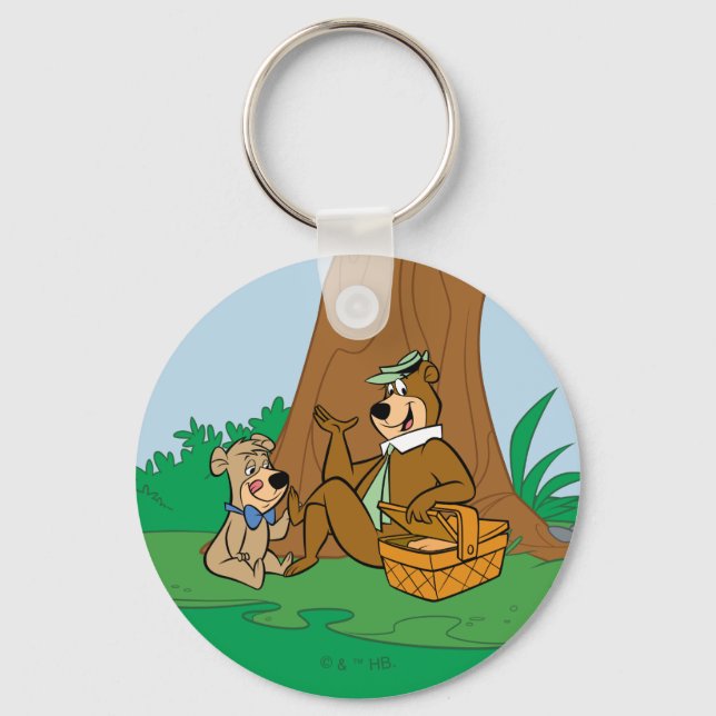 Chaveiro Yogi Bear e Boo Picnic Snack (Frente)
