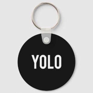 Chaveiro Yolo - Camiseta Divertida Presente de Hip Hop Rap