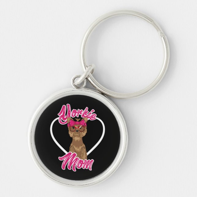 Chaveiro Yorki Mãe (Frente)