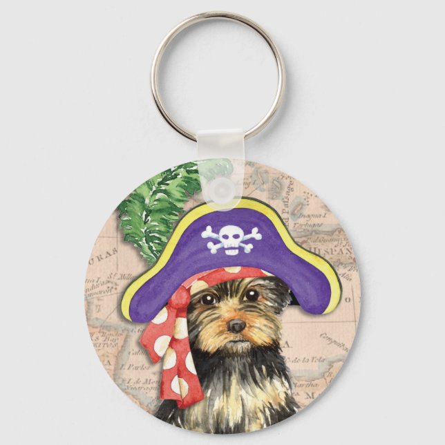 Chaveiro Yorkie Pirate (Frente)