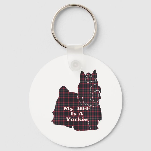 Chaveiro Yorkshire Terrier BFF Gifts (Frente)