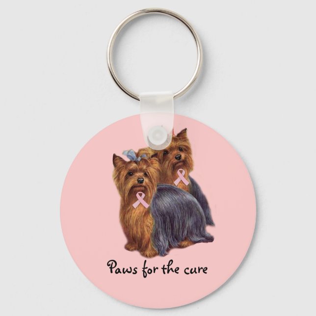 Chaveiro Yorkshire Terrier Cancer (Frente)