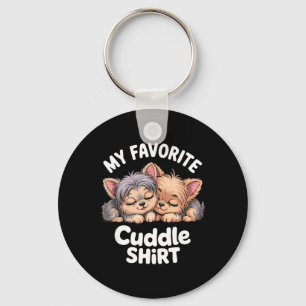 Chaveiro Yorkshire Terrier Fofo Dorminhoco Yorkies Favorito