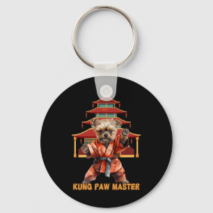 Chaveiro Yorkshire Terrier Yorkie Karatê Artes Marciais Eng