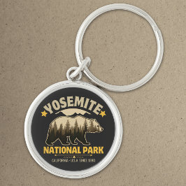Chaveiro Yosemite National Park Vintage Bear