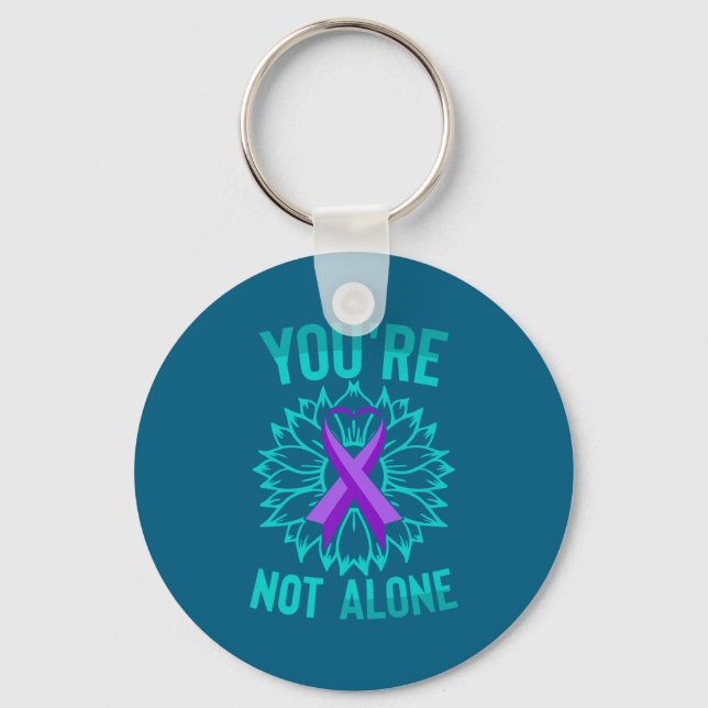 Chaveiro Youre Not Alone Premium  (Frente)