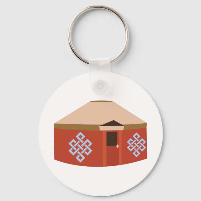 Chaveiro Yurt (Frente)