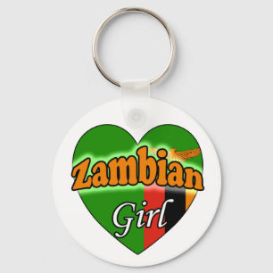 Chaveiro Zambian Girl Sleutelhanger