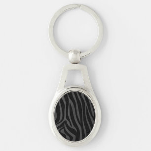 Chaveiro Zebra Black e Cinza