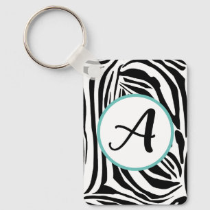 Chaveiro Zebra Pattern
