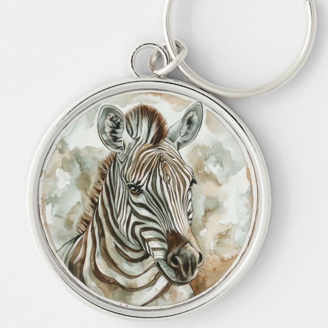 Chaveiro Zebra Wild Tame e Coleção de Eternos (Frente)