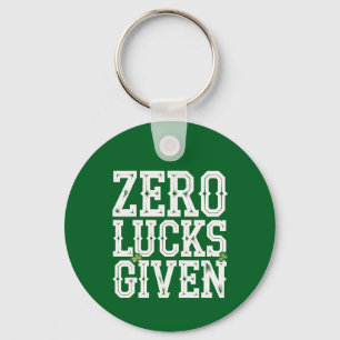 Chaveiro Zero Sorte Dado Funny St Patrick's Day Irlandês