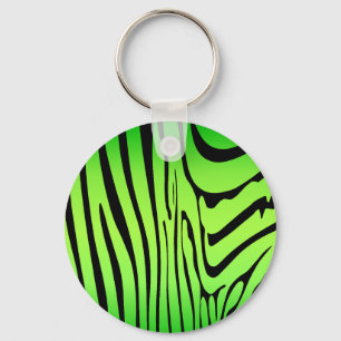 Chaveiro Zesty Zebra Green