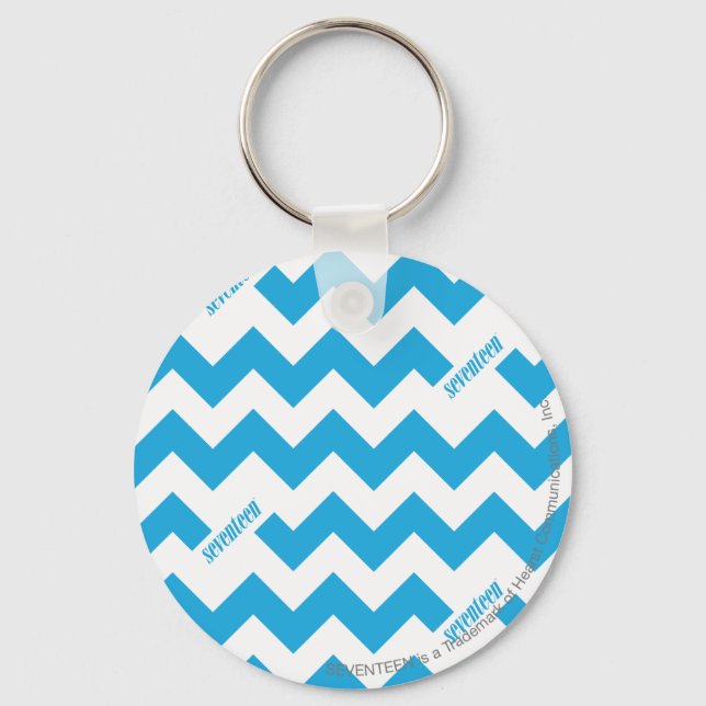 Chaveiro ZigZag Aqua (Frente)