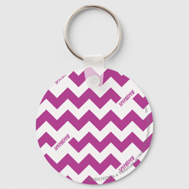 Chaveiro ZigZag Roxo (Frente)