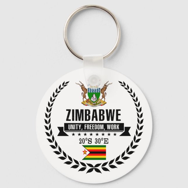 Chaveiro Zimbabué (Frente)