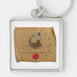Chaveiro Zodiac - Aquarius - Keychain