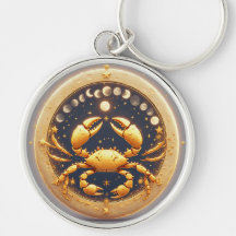 Zodíaco Cósmico do Câncer Dourado