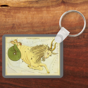 Chaveiro Zodíaco do vintage, constelação do Capricórnio