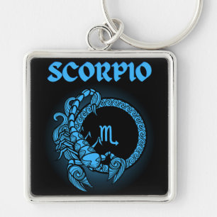 Chaveiro Zodíaco Sombrio - Escorpião Arte de Astrologia M