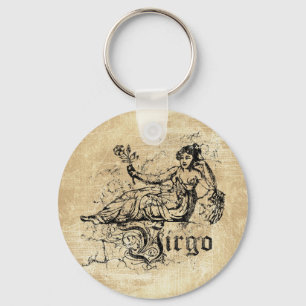 Chaveiro Zodíaco Virgem Vintage