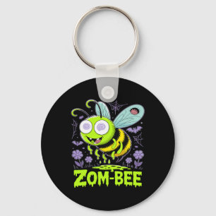 Chaveiro Zom Bee Zombie Dia de as Bruxas engraçado Tee