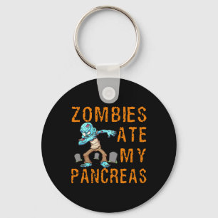 Chaveiro Zombies Comeram Meu Pâncreas - Diabetes Divertido