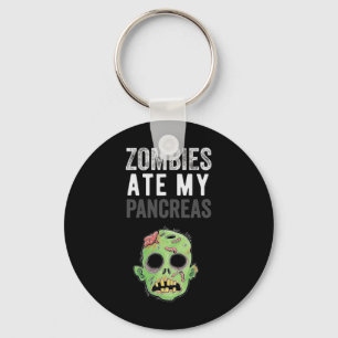 Chaveiro Zombies Comeram Meu Pâncreas Garota Divertida Diab