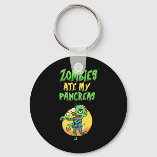 Chaveiro Zombies Comeram Meu Pâncreas T1d Diabetes Tipo 1 M