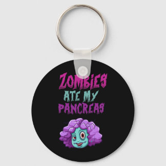 Chaveiro Zombies Comeram Meu Pâncreas T1d Diabetes Tipo 1 M