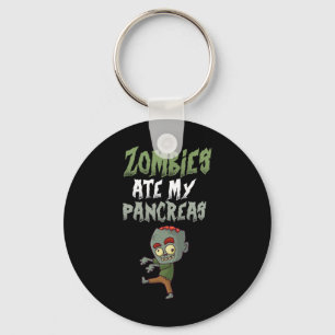 Chaveiro Zombies Comeram Meu Pâncreas T1d Menina Com Diabet