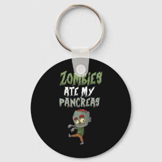 Chaveiro Zombies Comeram Meu Pâncreas T1d Menina Com Diabet