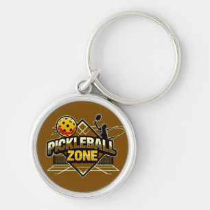 Chaveiro Zona de Pickleball - Perfeito para Jogadores Passi