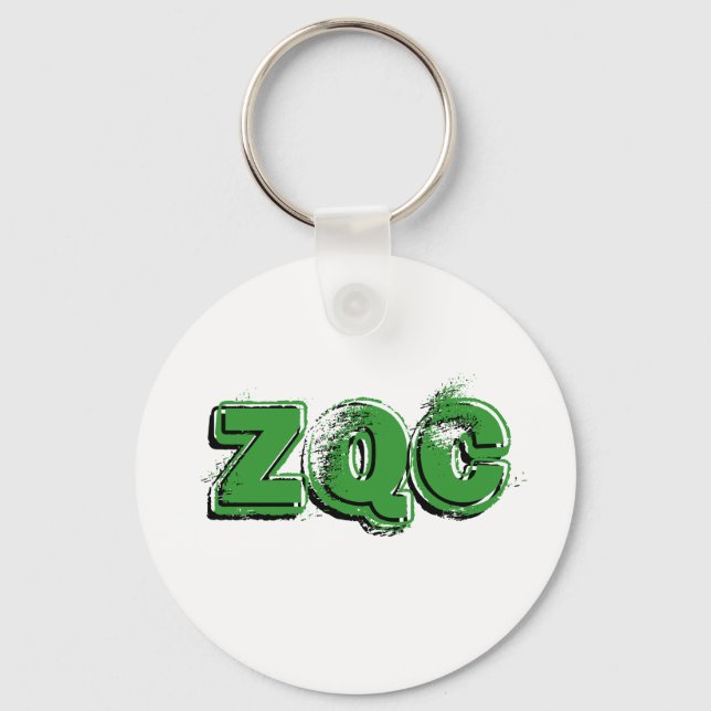 Chaveiro ZQC verde (Frente)