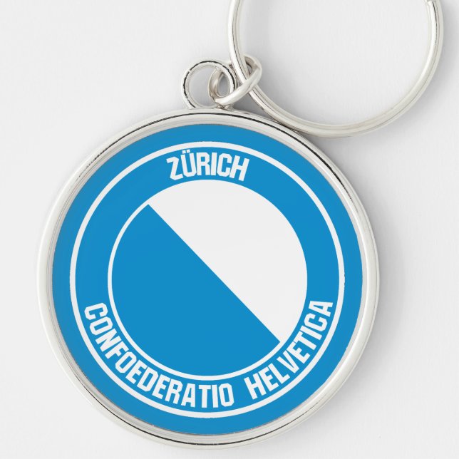 Chaveiro Zürich Round Emblem (Frente)
