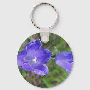 Chaveiro Zwei blaue Glockenblumen