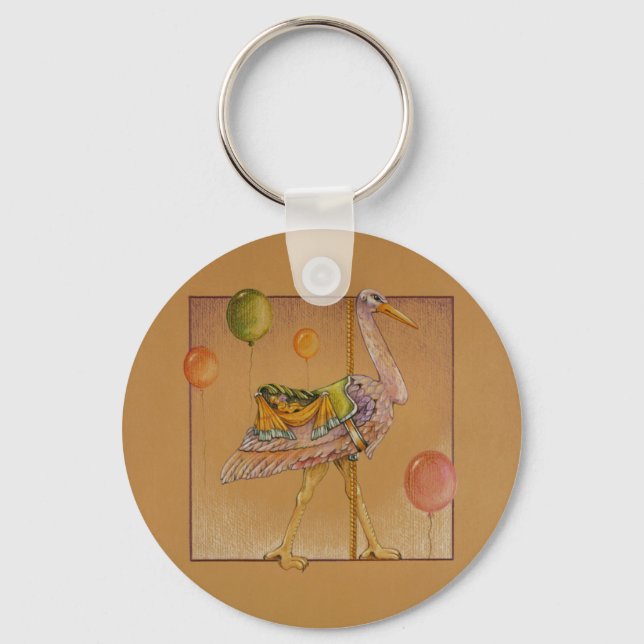Chaveiros - Carousel Stork (Frente)
