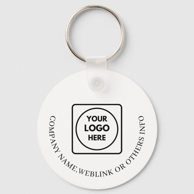 Chaveiros com Código QR Gerador Empresa Promo (Frente)