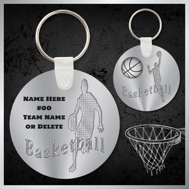Chaveiros de basquete são presentes de basquete ba (Basketball Novelties for your basketball goodie bags. Cheap basketball gifts for boys. Party Favors.)